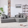 [VIDEO provided][New] Oversized Modular Sectional Sofa,Luxury Boucle Floor Couch Set,Convertible Compressed Couch