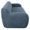 U_Style 81.5" Minimalist Compression Sofa, Curved Design, 3-Seater Casual Sofa for Living Rooms, Bedrooms, and Apartments