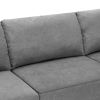 [VIDEO provided] [New]116*116" Modular L Shaped Sectional Sofa,Luxury Floor Couch Set,Upholstered Indoor Furniture