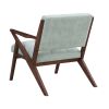 30" Mid-Century Modern Accent Chair with Plush Cushions, Angled Arm Design, and Sturdy Solid Wood Frame ‚Äì Perfect for Cozy Living Room, Bedroom