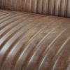 ACME Brancaster Chair in Retro Brown Top Grain Leather & Aluminum 53547