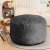 Bean Bag Chair 4Foot Luxurious Velvet Ultra Soft Fur with High-Rebound Memory Foam for Adults Plush Lazy Sofa with Fluffy Removable Sponge