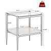 Coffee Table and End tables Set of 3, Tempered Glass Table with MDF layer, Modern Tables for Living Room , Brown Glass