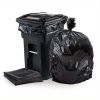 Plastics 35-40 Gallon Trash Bags (1.6 MIL - 80PCS) 35" x 39" - Large Heavy Duty Can Liners - Plastic Black Garbage Bags for Lawn, Leaf, Contractor