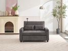 Futon Chair Bed Convertible Chair 3-in-1 Pull Out Sleeper Chair Beds with USB Ports,Wear-resistant and Anti-scratch