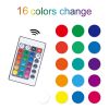 Floating TV Stand Wall Mounted with 16 Color LEDs,63" Modern TV Stand,Floating TV Cabinet Entertainment Center for 55 60 65 Inch TV,White