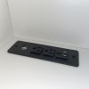 Floating TV Stand Wall Mounted with 16 Color LEDs,63" Modern TV Stand,Floating TV Cabinet Entertainment Center for 55 60 65 Inch TV,White