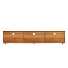 Walnut TV Stand for 70 Inch TV Stands, Media Console Entertainment Center Television Table