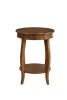 ACME Alysa End Table in Walnut 82814