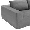 [VIDEO provided] [New]116*116" Modular L Shaped Sectional Sofa,Luxury Floor Couch Set,Upholstered Indoor Furniture