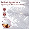 4ft White Artificial Christmas Tree Prelit With Stand ,100 Warm White Led Lights