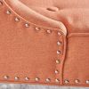 Fabric Occaisional Chair, Orange