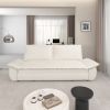 70.1" Queen Pull Out Sofa Bed, 3-in-1 Convertible Sleeper Sofa,Multi-Functional Velvet Loveseat Bed,Beige (Old Sku:W1885134131/W1885P154640)