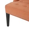 Fabric Occaisional Chair, Orange