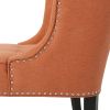 Fabric Occaisional Chair, Orange