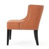 Fabric Occaisional Chair, Orange