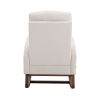 COOLMORE Rocking Chair, Modern Glider Chair, Recliner Armchair with Wood Legs and Side Pocket