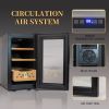 25L Cigar Humidors with Cooling and Heating Function , 150Counts Capacity Cigar Humidor Humidifiers with Constant Temperature Controller