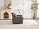 Futon Chair Bed Convertible Chair 3-in-1 Pull Out Sleeper Chair Beds with USB Ports,Wear-resistant and Anti-scratch