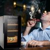 25L Cigar Humidors with Cooling and Heating Function , 150Counts Capacity Cigar Humidor Humidifiers with Constant Temperature Controller