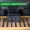 25L Cigar Humidors with Cooling and Heating Function , 150Counts Capacity Cigar Humidor Humidifiers with Constant Temperature Controller