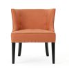 Fabric Occaisional Chair, Orange