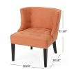 Fabric Occaisional Chair, Orange