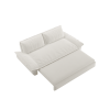70.1" Queen Pull Out Sofa Bed, 3-in-1 Convertible Sleeper Sofa,Multi-Functional Velvet Loveseat Bed,Beige (Old Sku:W1885134131/W1885P154640)
