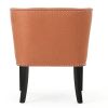 Fabric Occaisional Chair, Orange