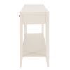 High-Quality Entryway Console Table with Vertical Stripe Drawers, Long Legs,Suitable for Entryway, Hallway, Living Room, Foyer, Corridor