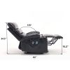21"seat width,large size Electric Power Lift Recliner Chair Sofa for Elderly, 8 point vibration Massage and lumber heat, Remote Control