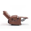 21"seat width,large size Electric Power Lift Recliner Chair Sofa for Elderly, 8 point vibration Massage and lumber heat, Remote Control