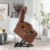 21"seat width,large size Electric Power Lift Recliner Chair Sofa for Elderly, 8 point vibration Massage and lumber heat, Remote Control
