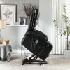 21"seat width,large size Electric Power Lift Recliner Chair Sofa for Elderly, 8 point vibration Massage and lumber heat, Remote Control