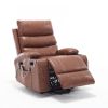21"seat width,large size Electric Power Lift Recliner Chair Sofa for Elderly, 8 point vibration Massage and lumber heat, Remote Control