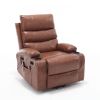 21"seat width,large size Electric Power Lift Recliner Chair Sofa for Elderly, 8 point vibration Massage and lumber heat, Remote Control