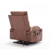 21"seat width,large size Electric Power Lift Recliner Chair Sofa for Elderly, 8 point vibration Massage and lumber heat, Remote Control