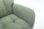 Rocking Chair, Soft Teddy Velvet Fabric Rocking Chair for Nursery