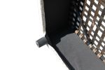 Outdoor Modular Sofa, with Aluminum Structure, Support Cushion and Back Cushion Cover-Removable, Fade-resistant, Waterproof Sofa Cover Included