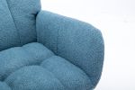 Rocking Chair, Soft Teddy Velvet Fabric Rocking Chair for Nursery