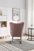 Rocking Chair, Soft Teddy Velvet Fabric Rocking Chair for Nursery